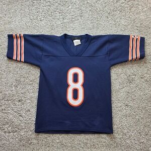 VINTAGE Logo Athletic Chicago Bears Cade McNown Jersey Kids 8 Navy Mesh 90s Y2K